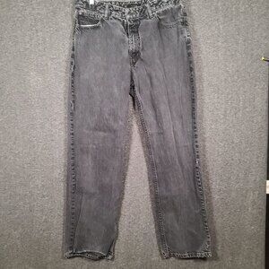 Van Heusen Black Jeans Men’s 36x34 Straight Fit